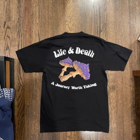 Limited Edition Brooklyn Projects Size Medium Mushroom Graphic T-Shirt - Picture 2 of 2